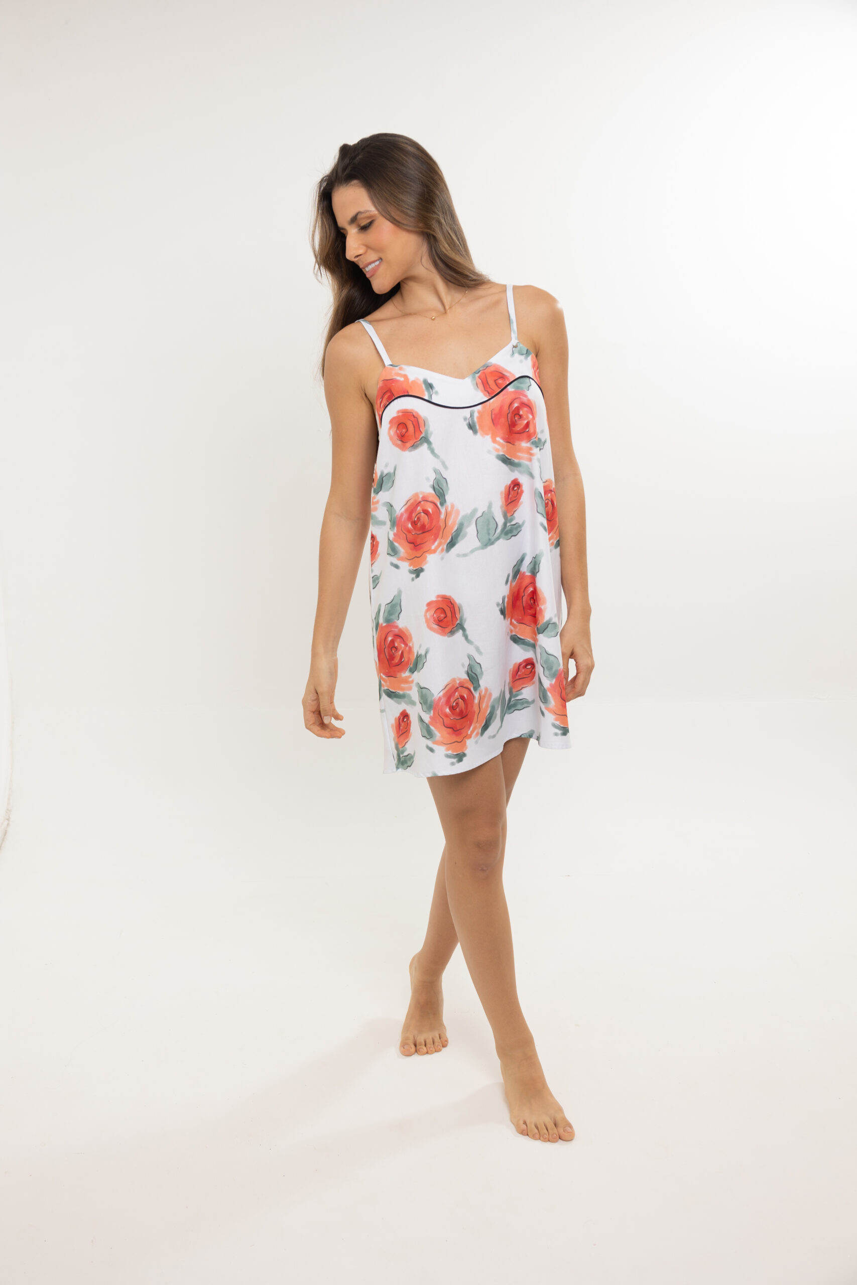 BOSSA ALGODÓN 100% BATA TIRANTAS - Imagen 3