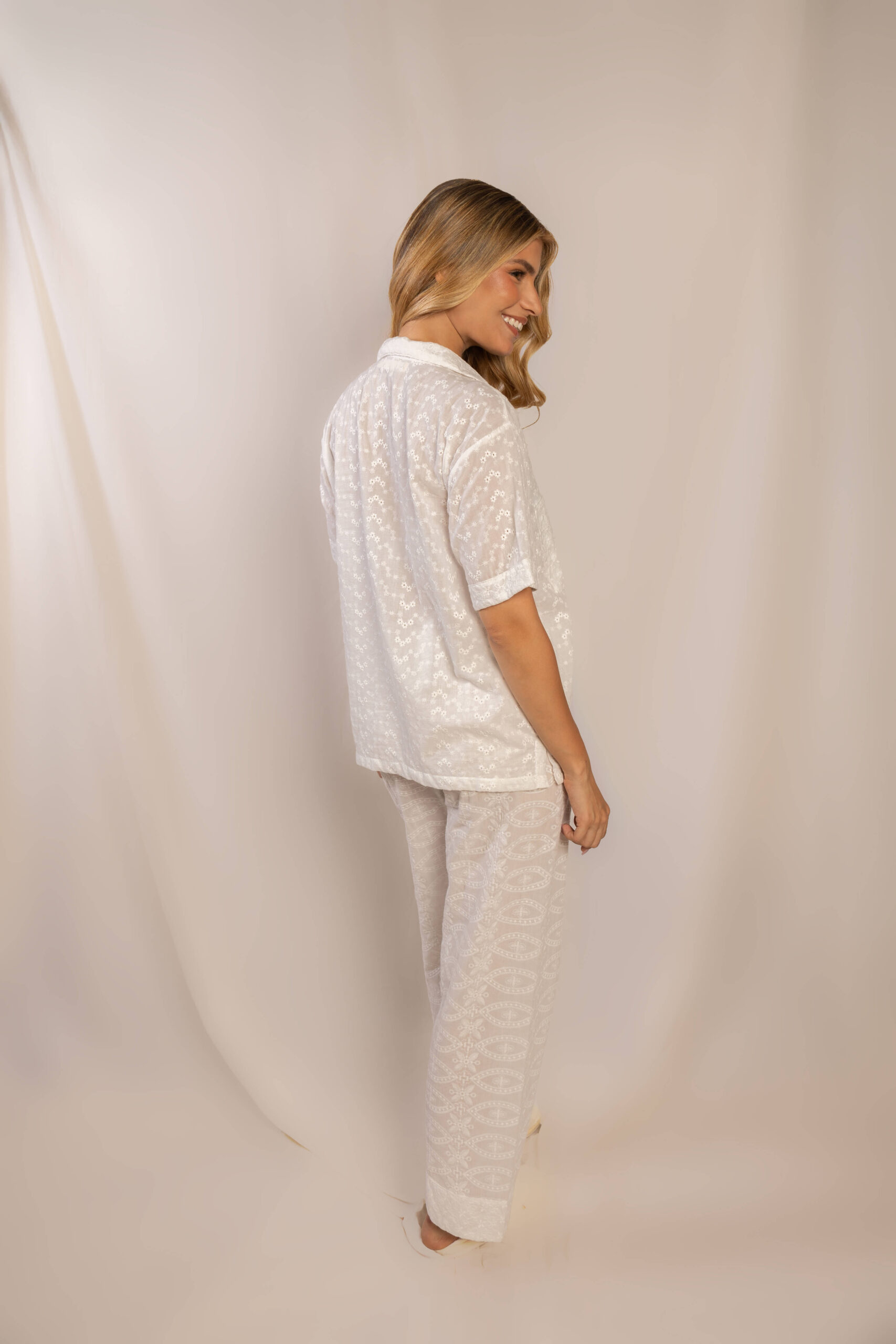 LIRIO PANT/MANGA CORTA ALGODÓN 100% - Imagen 4