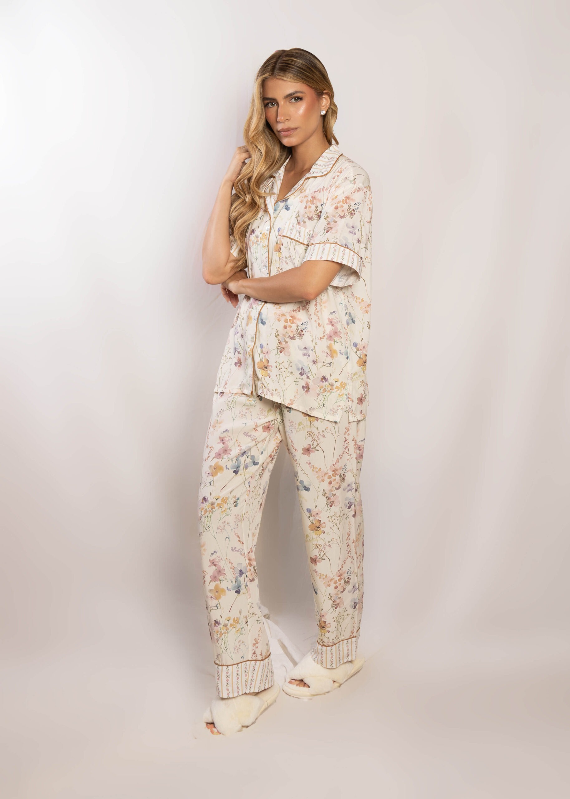 DALIA PANT/MANGA CORTA VISCOSA 100% - Imagen 2